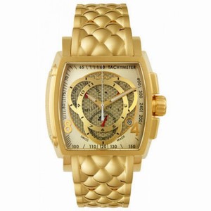 Invicta S1 Rally Chronograph Champagne Dial Gold-plated Men's Watch 5779