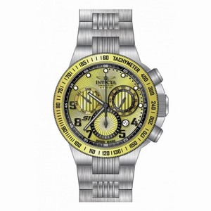 Invicta S1 Rally Chronograph Gold Dial Stainless Steel Men's Watch 15446