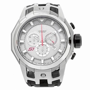 Invicta S1 Rally Chronograph Grey Dial Black Polyurethane Men's Watch 16811