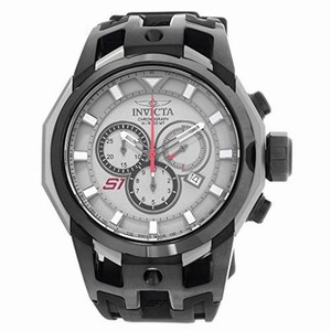 Invicta S1 Rally Chronograph Grey Dial Black Polyurethane Men's Watch 16812
