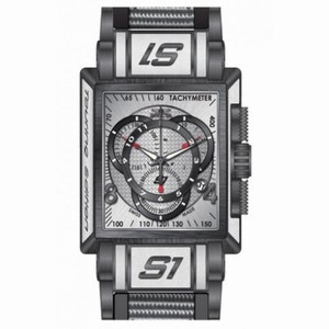 Invicta S1 Rally Chronograph Silver-tone Carbon Fiber Dial Gunmetal PVD Men's Watch 13922