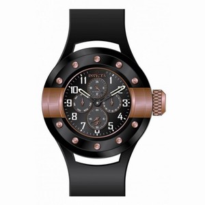 Invicta S1 Rally Multi-Fuction Black Dial Black Polyurethane Men's Watch 17387