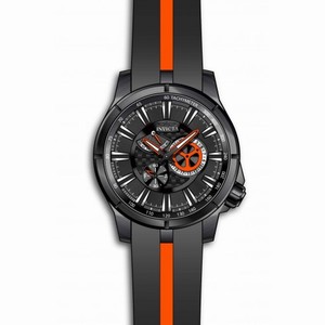 Invicta S1 Rally Multi-Function Black Dial Black and Orange Polyurethane Men's Watch 20335