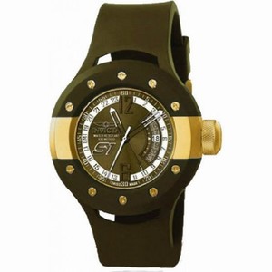 Invicta S1 Rally Olive Green Dial Rubber Men's Watch 11985