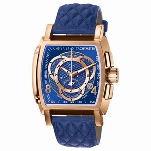 Invicta S1 Touring Edition Chronograph Blue Leather Men's Watch 5661