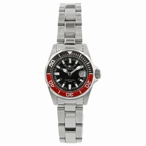 Invicta Sapphire Diver Black Dial Stianless Steel Ladies Watch 7061