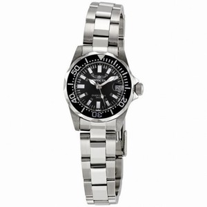Invicta Sapphire Diver Black Dial Two-Toned Stainless Steel Ladies Watch 7059