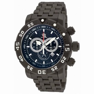 Invicta Sea Base Chronograph Blue Dial Gunmetal Ion-plated Men's Watch 14285