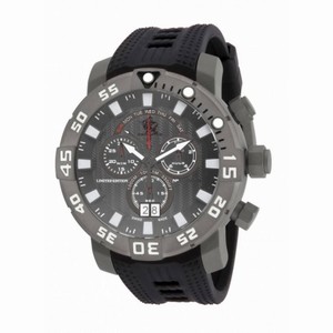 Invicta Sea Base Chronograph Grey Dial Black Polyurethane Men's Watch