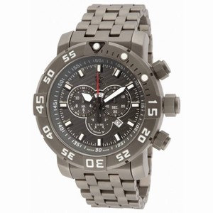 Invicta Sea Base Chronograph Gunmetal Dial Gunmetal Ion-plated Men's Watch 14283