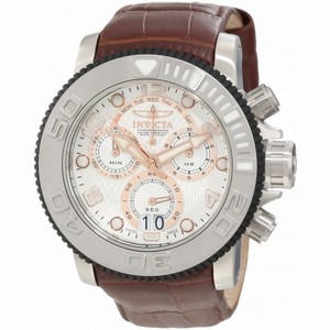 Invicta Sea Hunter Chronograph White Dial Stainless Steel Men's Watch 11165