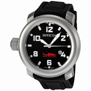 Invicta Sea Hunter Russian Mission Black Dial Men's Watch 1544