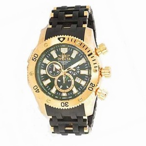 Invicta Sea Spider Black Dial Chronograph Men's Watch 0140