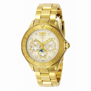 Invicta Signature Diver Elite Rose Dial Rose Gold-tone Men's Watch 7090