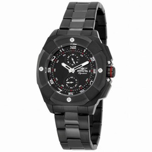 Invicta Signature II Chronograph Black Dial Black PVD Men's Watch 7300