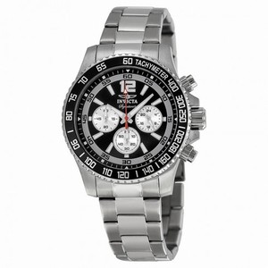 Invicta Signature II Chronograph Black Dial Men's Watch 7406