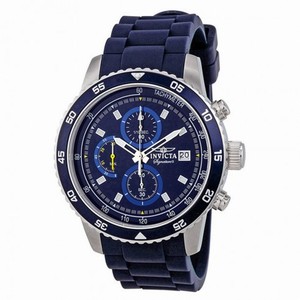 Invicta Signature II Chronograph Blue Dial Men's Watch 7395