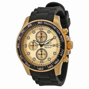 Invicta Signature II Chronograph Gold-tone Men's Watch 7373