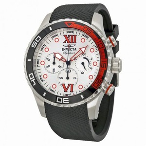 Invicta Signature II Chronograph Silver-tone Dial Stainless Steel Men's Watch 7500