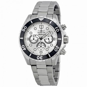 Invicta Signature II Chronograph Steel Silver Dial Men's Watch 7368