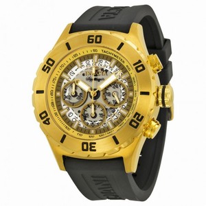 Invicta Signature II Chronograph White Dial Gold-tone Men's Watch 7379