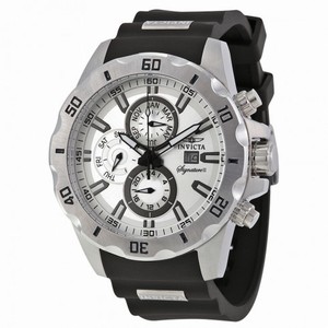 Invicta Signature II Silver-tone Dial GMT Stainless Steel Men's Watch 7480