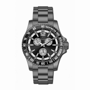Invicta Signature Pro Diver Multi-Function Black Dial Gunmetal Ion-plated Men's Watch 7011