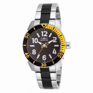 Invicta Specialty Black Dial Two-tone Men's Watch 17968
