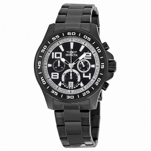 Invicta Specialty Black Ion-plated Steel Chronograph Men's Watch 14395