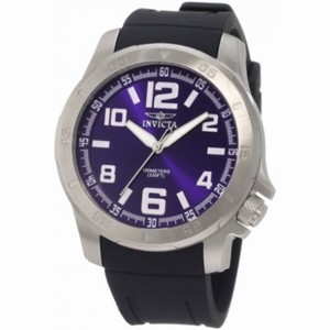 Invicta Specialty Blue Dial Black Polyurethane Men's Watch 1903