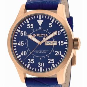 Invicta Specialty Blue Dial Date Day Men's Watch 11197