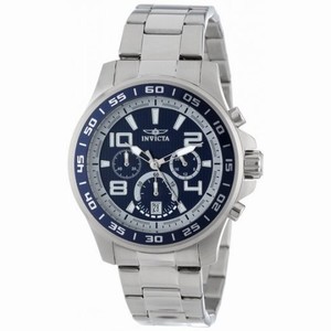 Invicta Specialty Blue Dial Men's Stainless Steel Watch 14332