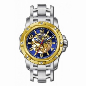 Invicta Specialty Blue Skeleton Dial Stainless Steel Men's Watch 16127