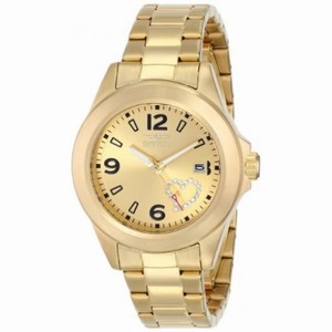 Invicta Specialty Champagne Dial Gold-plated Ladies Watch 16327