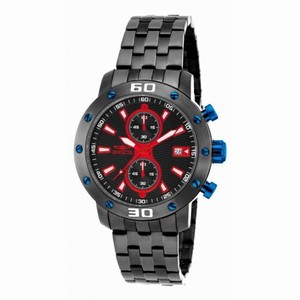Invicta Specialty Chronograh Black Dial Gunmetal Ion-plated Men's Watch 18183