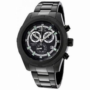Invicta Specialty Chronograph Black Dial Black PVD Men's Watch 1563