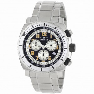 Invicta Specialty Chronograph Black Dial Stainless Steel Men's Watch 0616