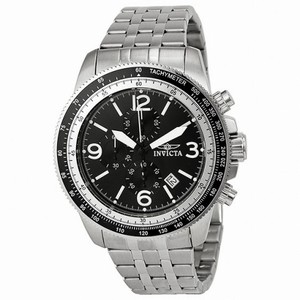Invicta Specialty Chronograph Black Dial Stainless Steel Men's Watch 13960