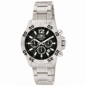 Invicta Specialty Chronograph Black Dial Stainless Steel Men's Watch 1501