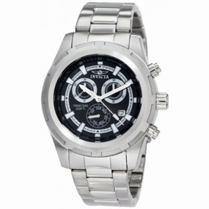 Invicta Specialty Chronograph Black Dial Stainless Steel Men's Watch 1559