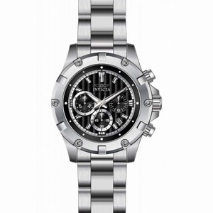 Invicta Specialty Chronograph Black Dial Stainless Steel Men's Watch 15601
