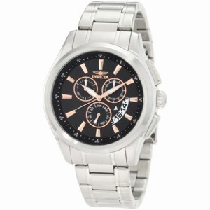Invicta Specialty Chronograph Black Dial Stainless Steel Men's Watch 1976