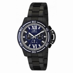 Invicta Specialty Chronograph Blue Dial Gunmetal Ion-plated Men's Watch 15061