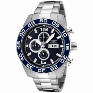 Invicta Specialty Chronograph Blue Dial Stainless Steel Men's Watch 1013