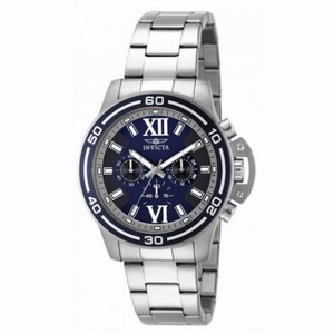 Invicta Specialty Chronograph Blue Dial Stainless Steel Men's Watch 15057
