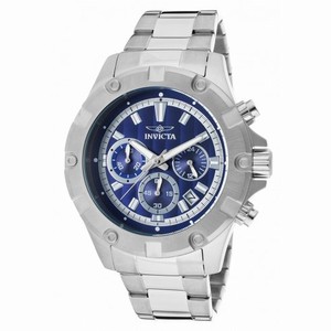 Invicta Specialty Chronograph Blue Dial Stainless Steel Men's Watch 15603