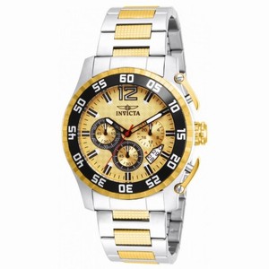 Invicta Specialty Chronograph Gold Dial Two-tone Men's Watch 16651