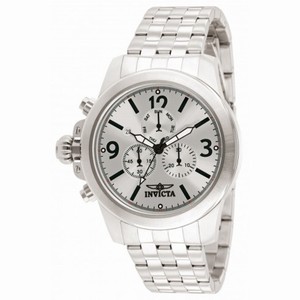 Invicta Specialty Chronograph Silver Dial Stainless Steel Men's Watch 10056