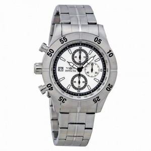 Invicta Specialty Chronograph Silver Dial Stainless Steel Men's Watch 11274