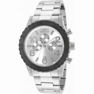 Invicta Specialty Chronograph Silver Dial Stainless Steel Men's Watch 15159